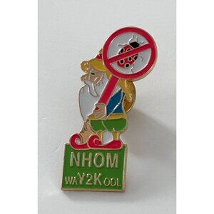 Odyssey of the Mind Gnome New Hampshire Y2K Pin OotM OM